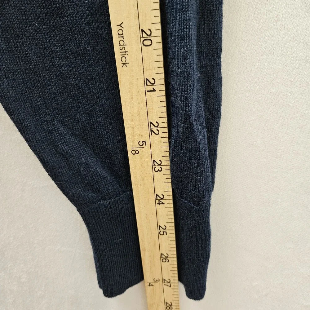 Bonobos Sweater Men XXL Slim Navy 100% Extra Fine Merino Wool Crew Neck Pullover